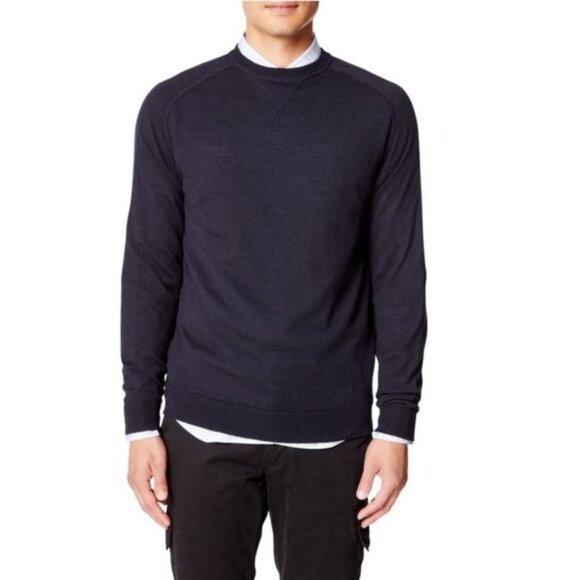 Good Man Brand Knit Crew Neck Slim Fit Sweater - Picture 1 of 5
